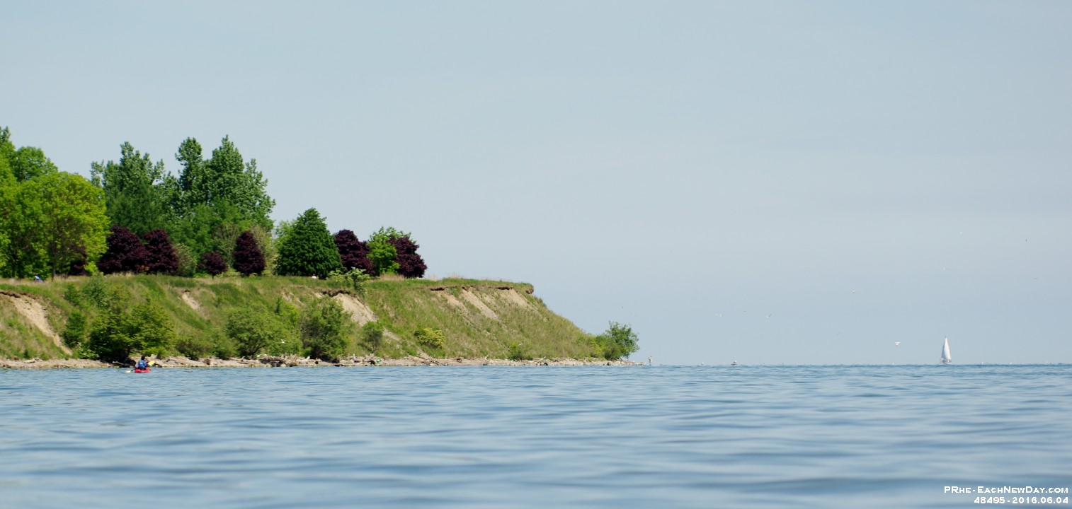 48495CrLeSh - Kayaking with Andy - Alex on Duffins Creek - Lake Ontario
